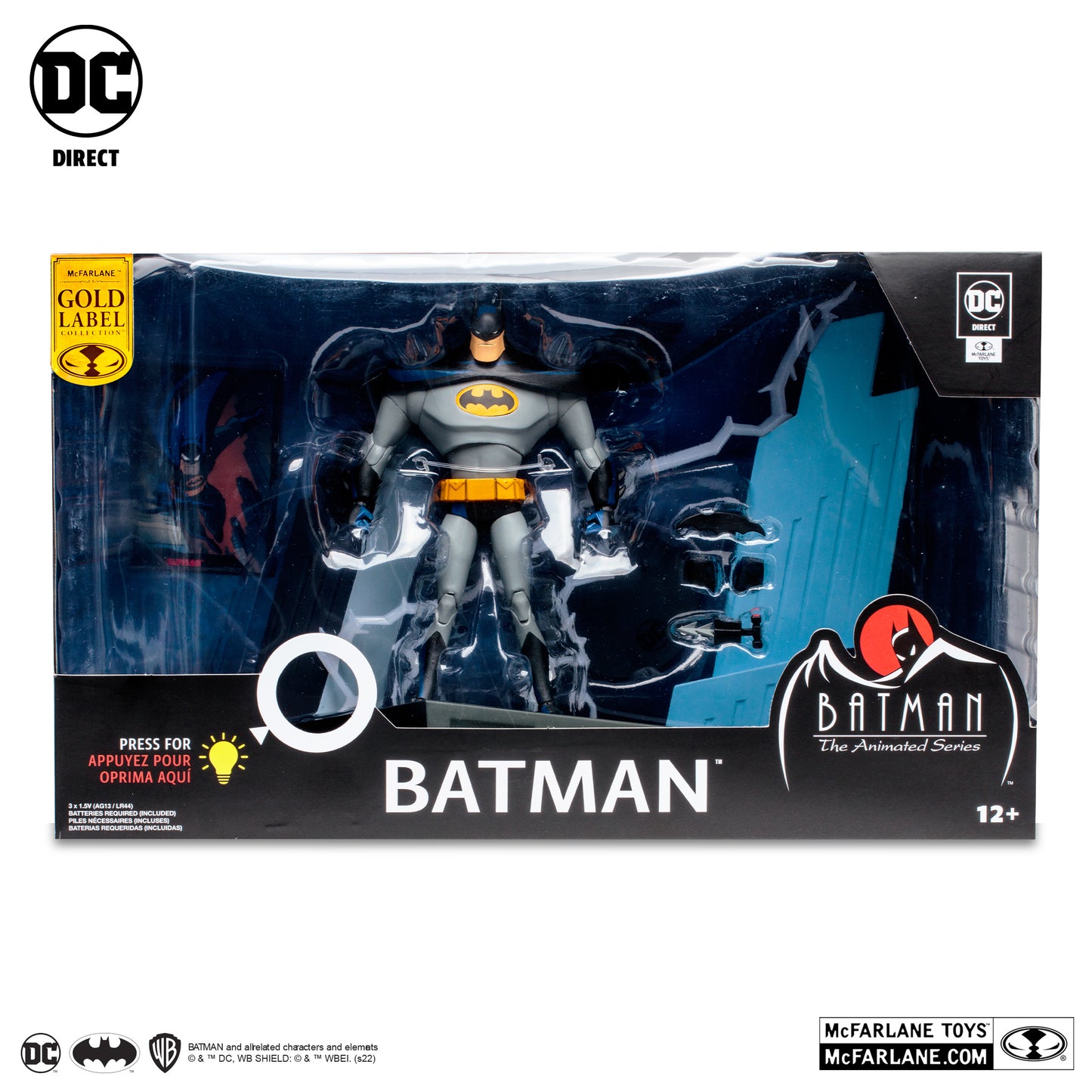 MCFARLANE TOYS - Dc Comics - Dc Multiverse Batman Tas Batman 30Th Anniversary