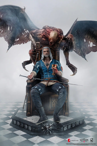 PURE ARTS - Witcher 3 Wild Hunt Geralt 1:4 Statue