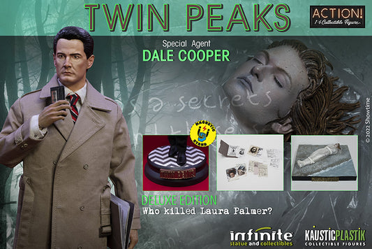 INFINITE STATUE - Agent Cooper Twin Peak Action Figure 1:6 DeLuxe