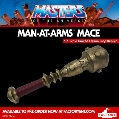 FACTORY ENTERTAINMENT - Masters of the Universe - Man-At-Arms Mace Ltd Prop Replica