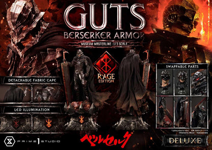 PRIME 1 STUDIOS - Berserk Guts Armor Rage DeLuxe Bonus Statue