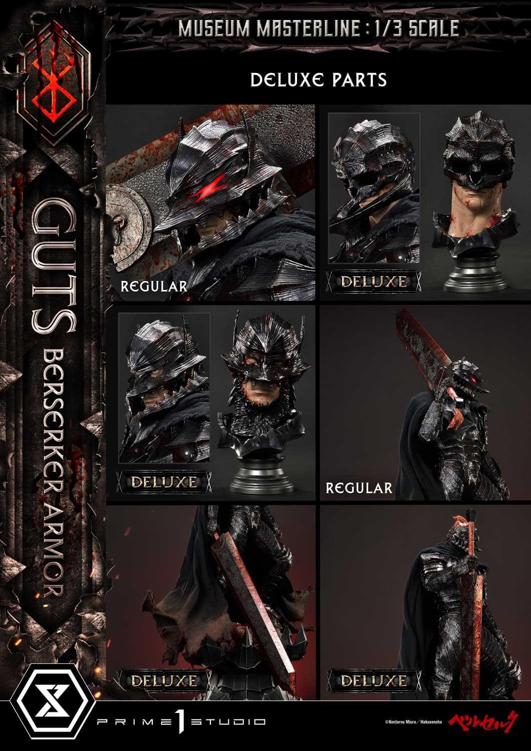 PRIME 1 STUDIOS - Berserk Guts Armor Rage DeLuxe Bonus Statue