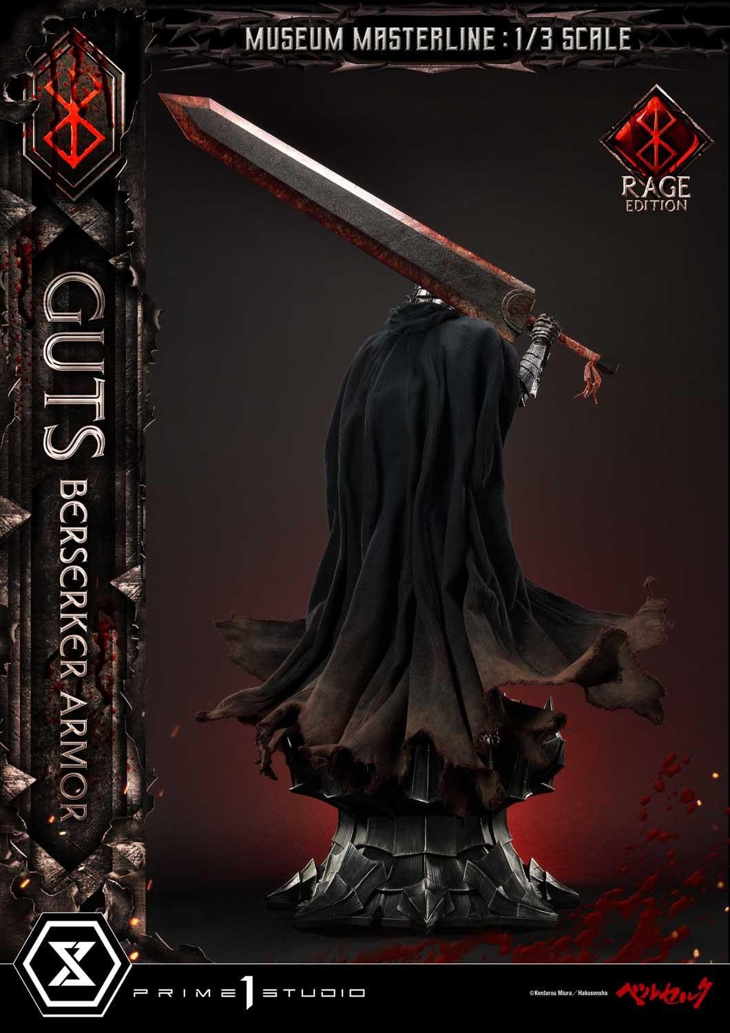 PRIME 1 STUDIOS - Berserk Guts Armor Rage DeLuxe Bonus Statue