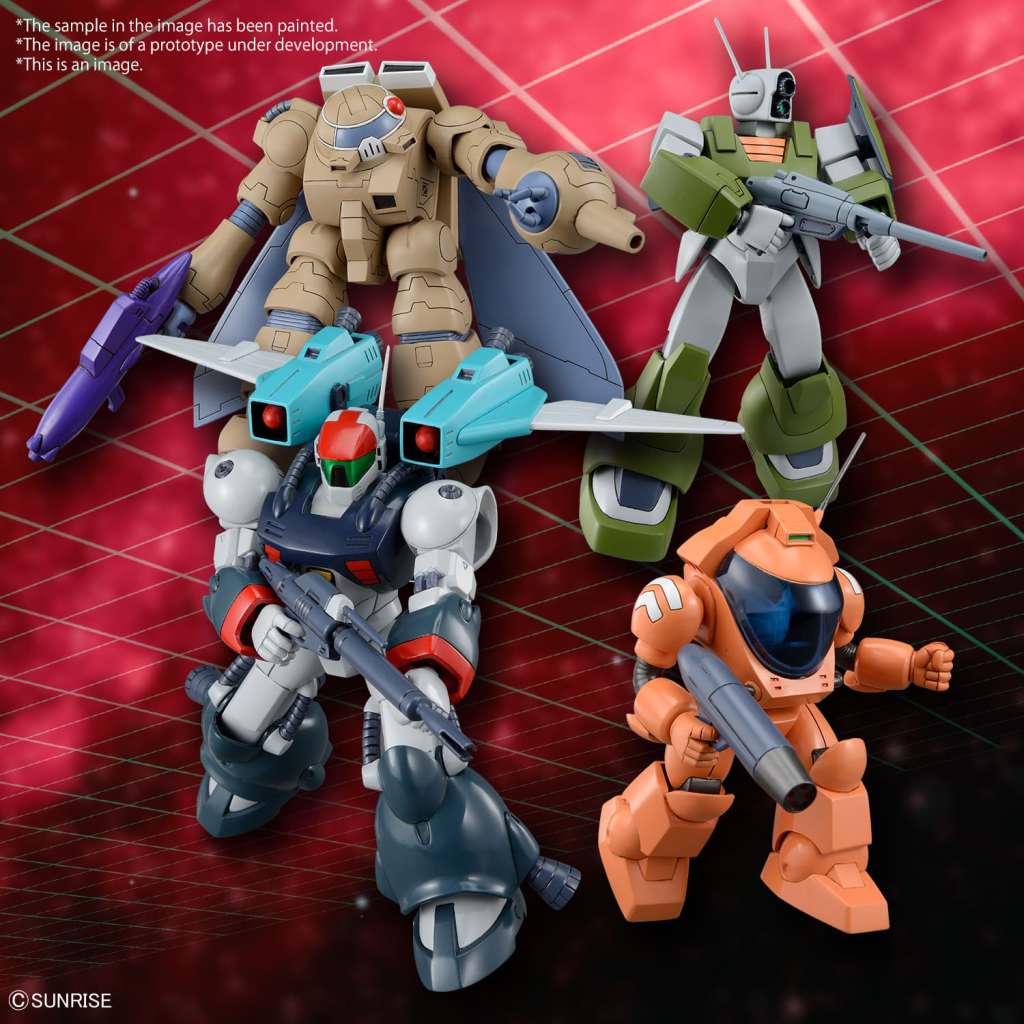 BANDAI MODEL KIT - Gunpla - Round Vernian Vifam Set 1