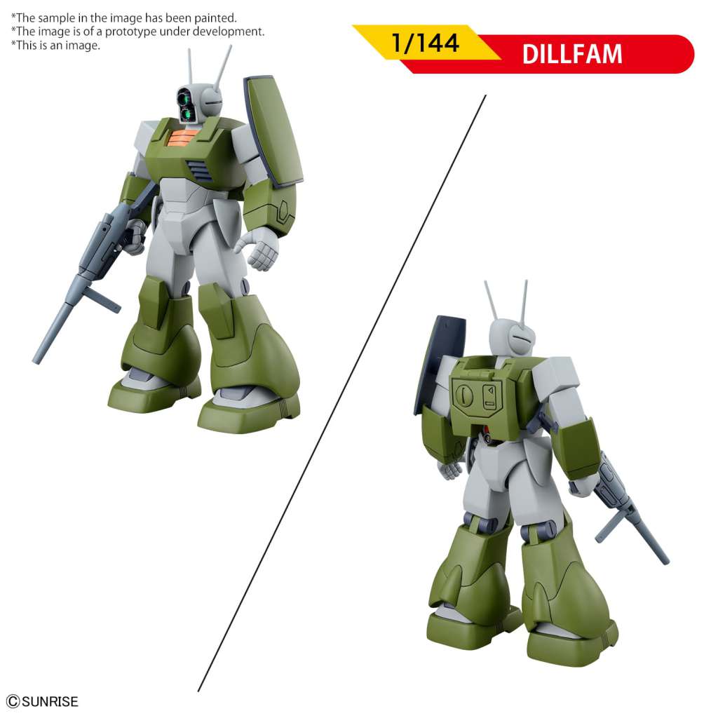 BANDAI MODEL KIT - Gunpla - Round Vernian Vifam Set 1