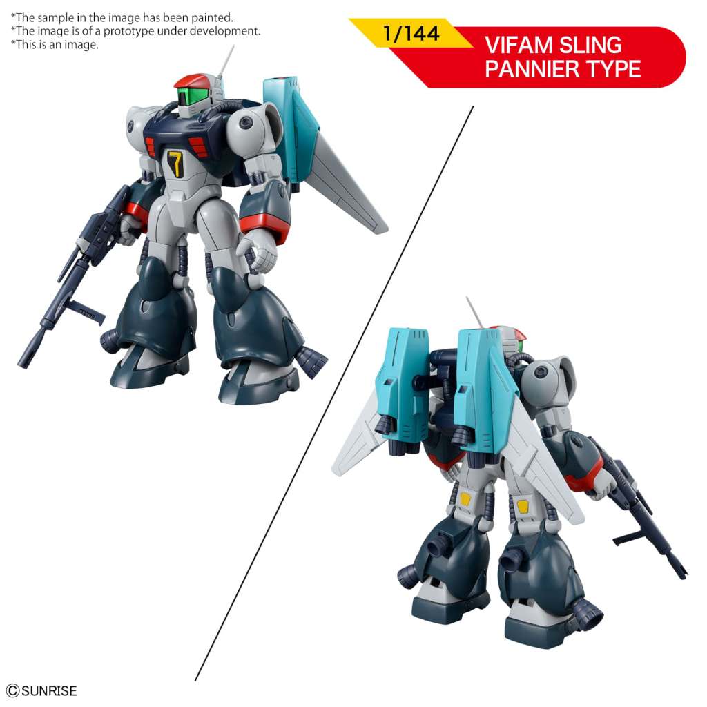 BANDAI MODEL KIT - Gunpla - Round Vernian Vifam Set 1