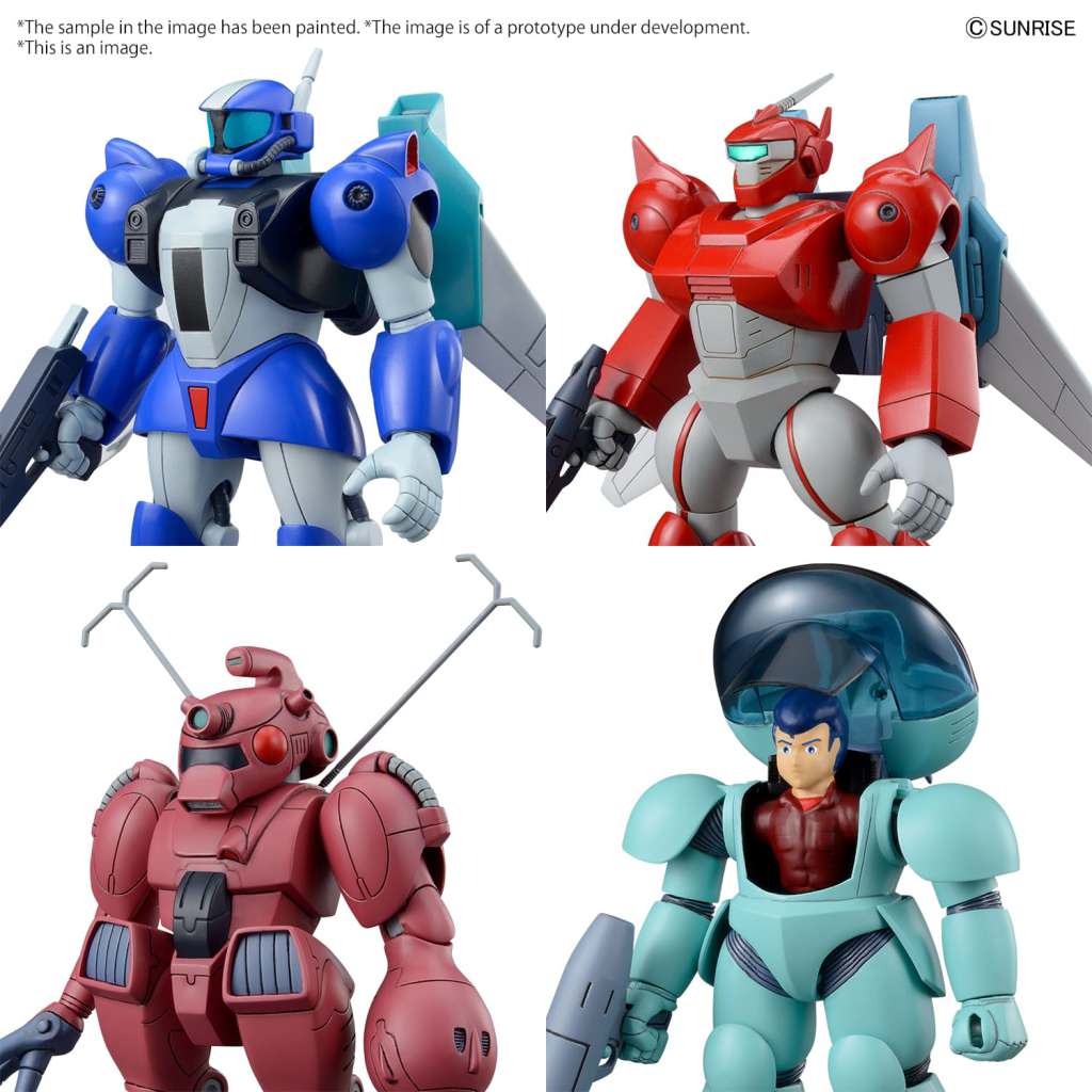 BANDAI MODEL KIT - Gunpla - Round Vernian Vifam Set 2