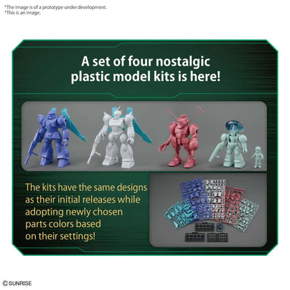 BANDAI MODEL KIT - Gunpla - Round Vernian Vifam Set 2