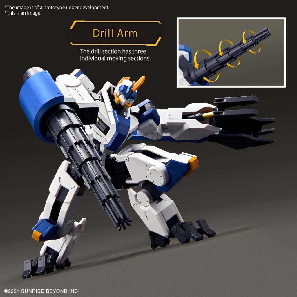 BANDAI - Gunpla - HG Mailes Byakuchi (Drill & Clawarm) #15 1/72