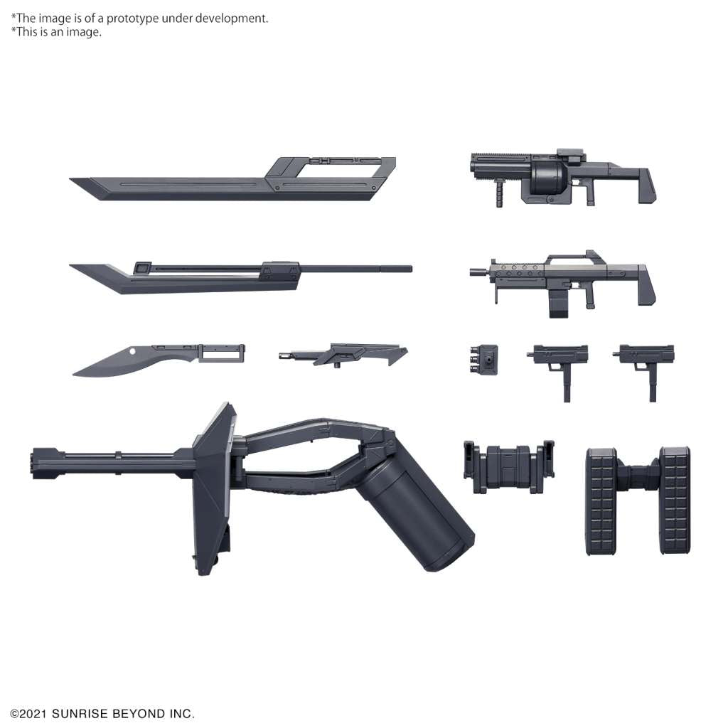 BANDAI MODEL KIT - Gunpla - HG Amaim Warrior at the Borderline Weapon Set 2 1/72