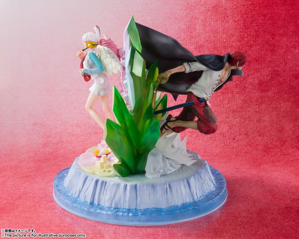 BANDAI TAMASHII - ONE PIECE ZERO EXTRA BATT SHANKS AND UTA