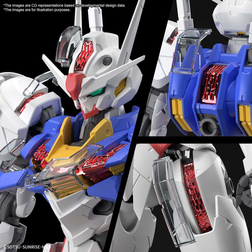 BANDAI - Gunpla - Full Mechanics Witch from Mercury Gundam Aerial 1/100