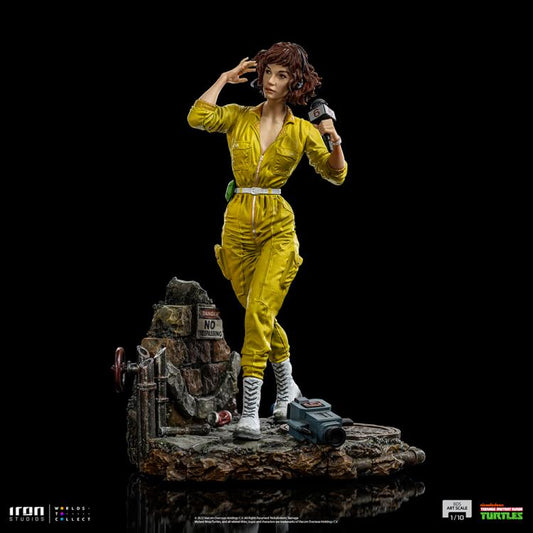 IRON STUDIO - TMNT Teenager Mutant Ninja Turtles April O'Neil 1:10 Statue
