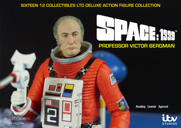 SIXTEEN 12 - Space 1999 Prof Bergman Alpha Suit Action Figure