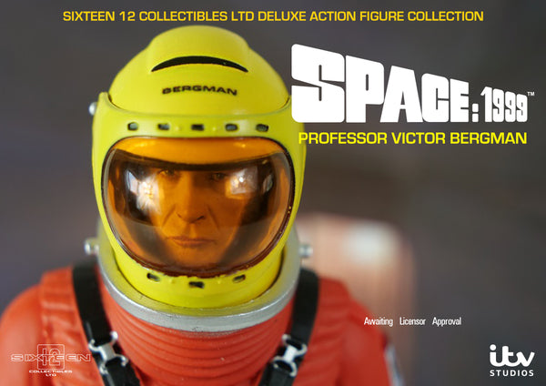 SIXTEEN 12 - Space 1999 Prof Bergman Alpha Suit Action Figure