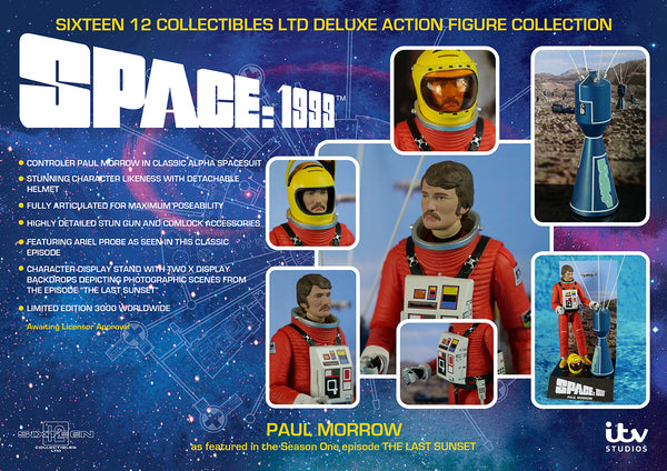 SIXTEEN 12 - Space 1999 Paul Morrow Alpha Suit Action Figure