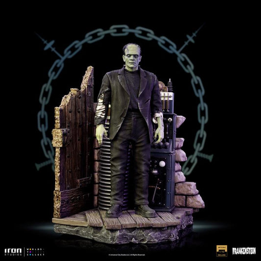 IRON STUDIO - Universal Monster Frankeinstein 1:10 DeLuxe Statue