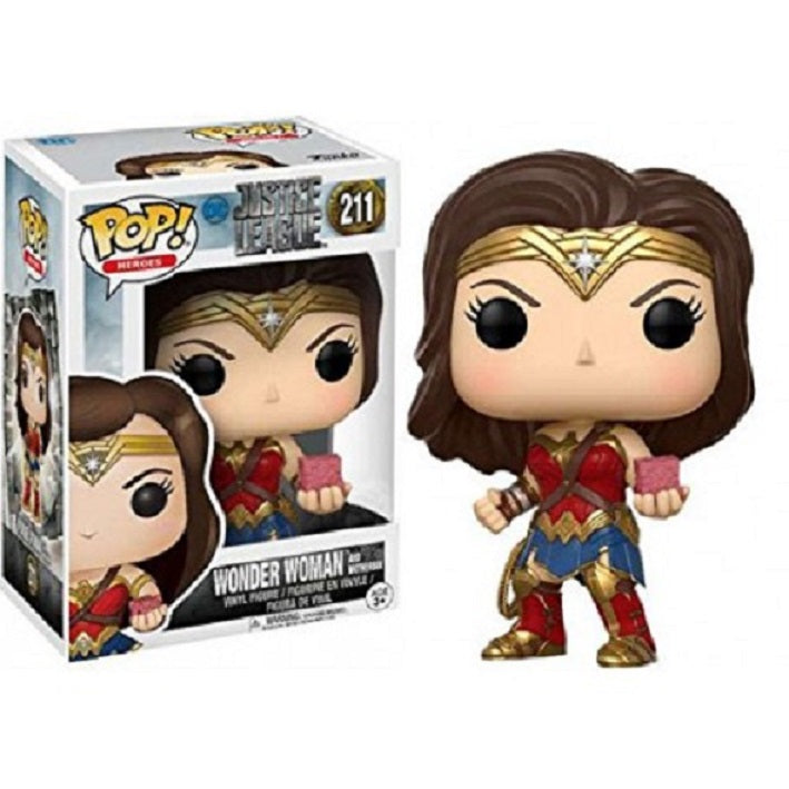 FUNKO - POP! Dc Comics Justice League Wonder Woman with Motherbox #211
