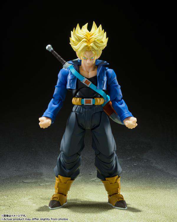 BANDAI - Dragon ball z ss trunks boy future shf