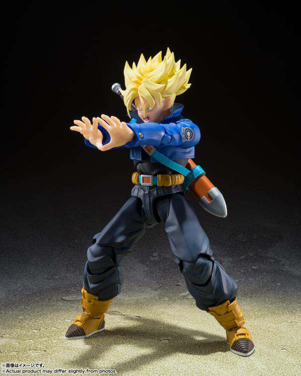 BANDAI - Dragon ball z ss trunks boy future shf