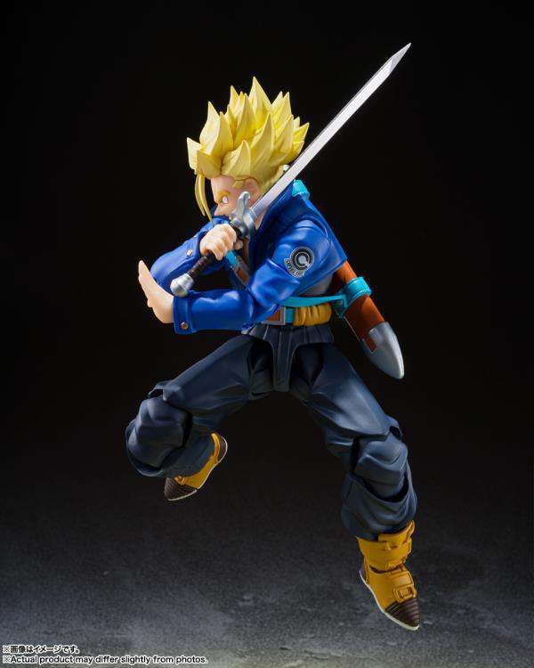 BANDAI - Dragon ball z ss trunks boy future shf