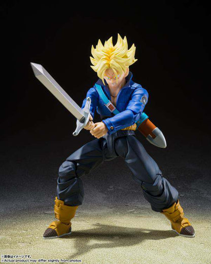 BANDAI - Dragon ball z ss trunks boy future shf