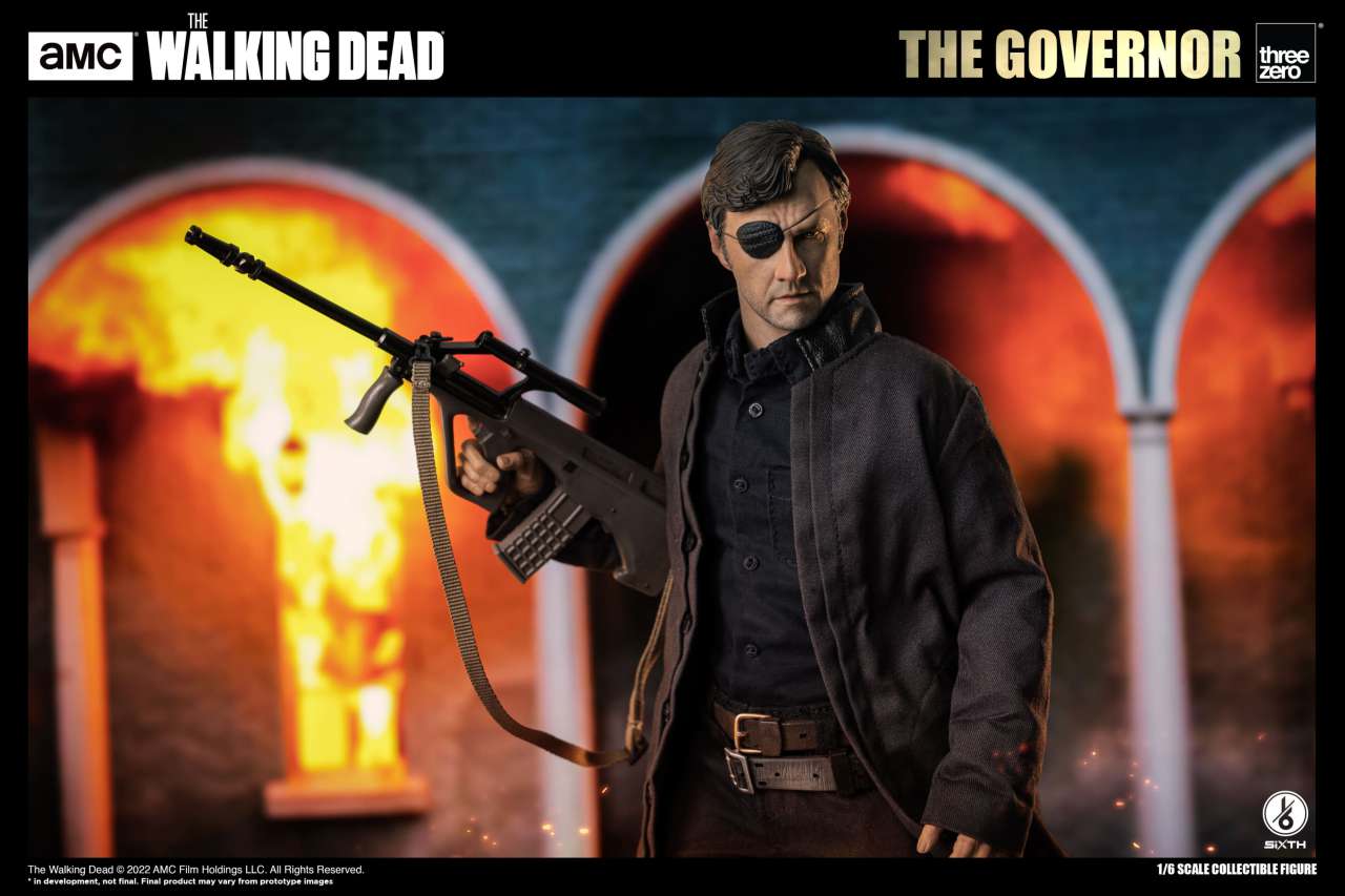 THREEZERO - The walking dead governor 1/6 af