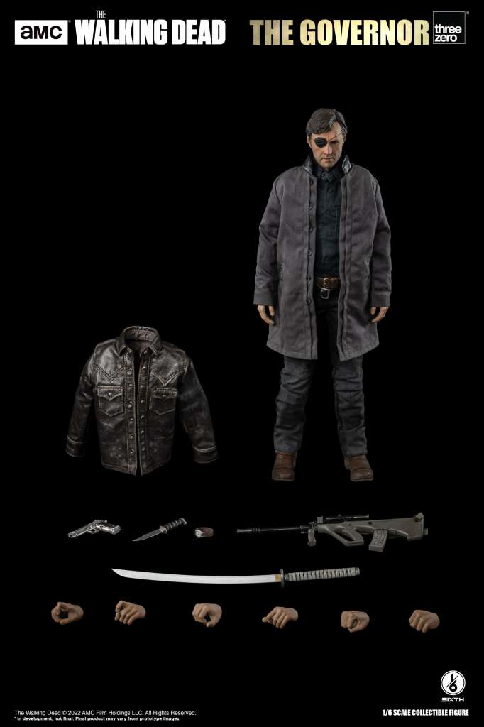 THREEZERO - The walking dead governor 1/6 af