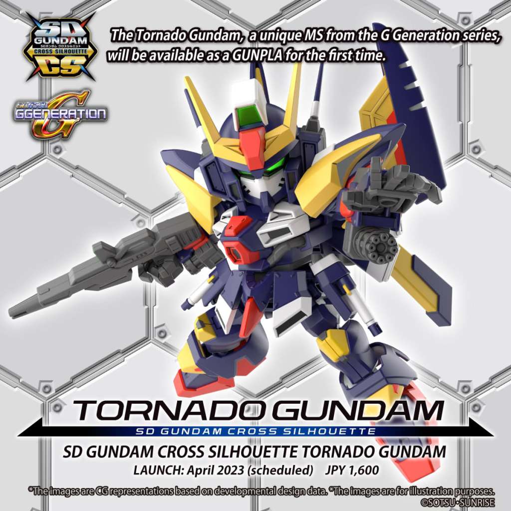 BANDAI - Gunpla - SD Cross Silhouette Gundam Tornado