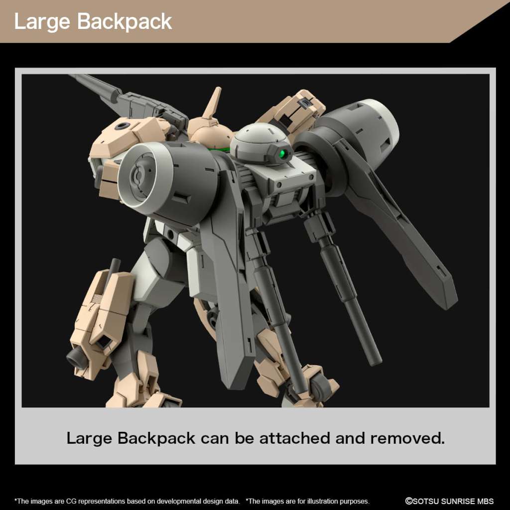 BANDAI - Gunpla - Witch from Mercury - HG Demi Barding 1/144