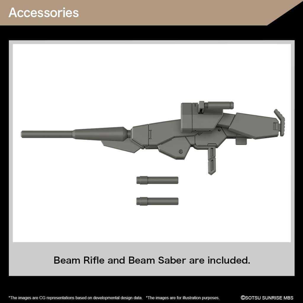 BANDAI - Gunpla - Witch from Mercury - HG Demi Barding 1/144