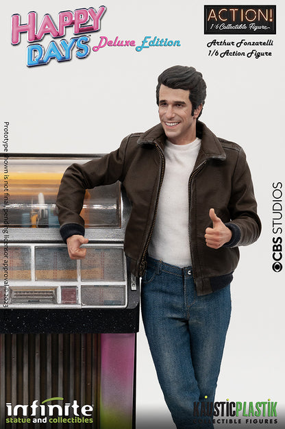 INFINITE STATUE - FONZIE HAPPY DAYS W/JUKE-BOX 1/6 AF DLX