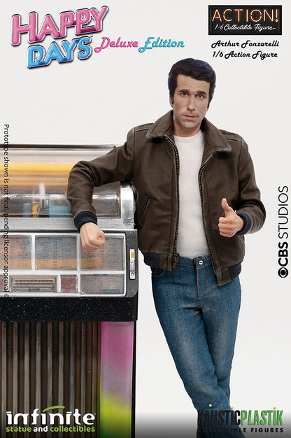 INFINITE STATUE - FONZIE HAPPY DAYS W/JUKE-BOX 1/6 AF DLX