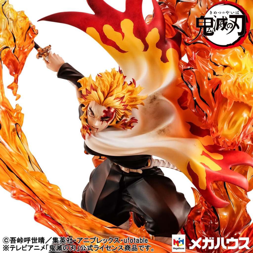 MEGAHOUSE - Demon slayer kyojuro flame breath gem st