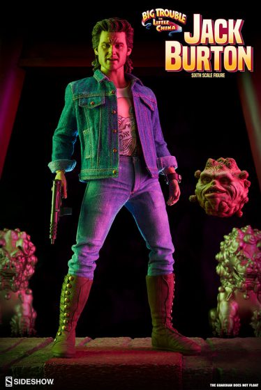 SIDESHOW - Big Trouble In Little China Jack Burton Action Doll 1:6