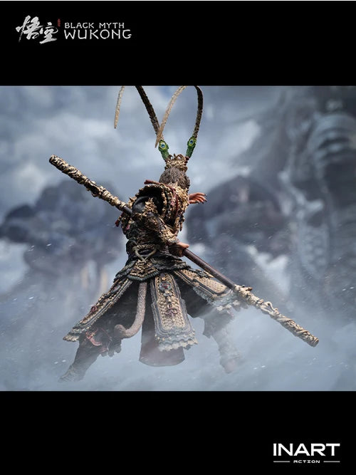 INART - Black Myth: Wukong 1/12 Action Figure - The Destined One in the Great Sage Armor Set