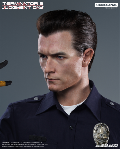 QUEEN STUDIOS - T-1000 Life-Size Bust - Terminator 2