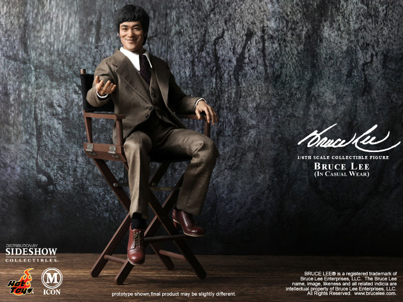 HOT TOYS - Bruce Lee - Bruce Lee 70s Suit Ver 1:6 Action Doll