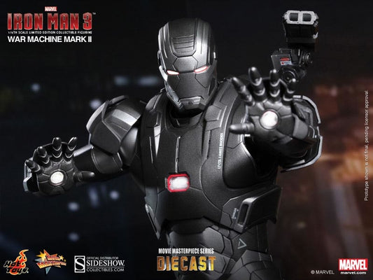 HOT TOYS - Marvel - Iron Man 3 - War Machine Mark II - Die Cast  MMS198D03