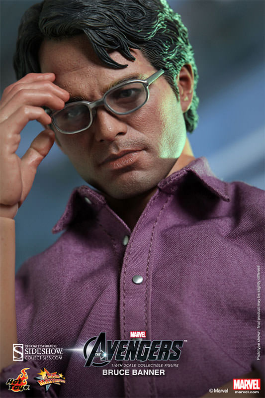 HOT TOYS - Marvel - Avengers - Bruce Banner - Movie Masterpiece 1:6 Action Doll