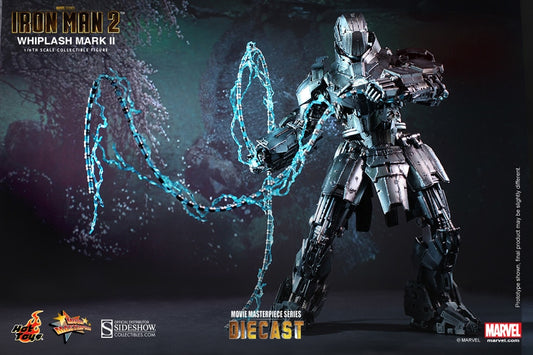 HOT TOYS - Marvel - Iron Man 2 - Whiplash Mark II - Die Cast Movie Masterpiece 1:6 Action Doll