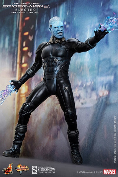 HOT TOYS - Marvel - The Amazing Spider-Man 2 Electro Movie Masterpiece 1:6 Action Doll MMS246