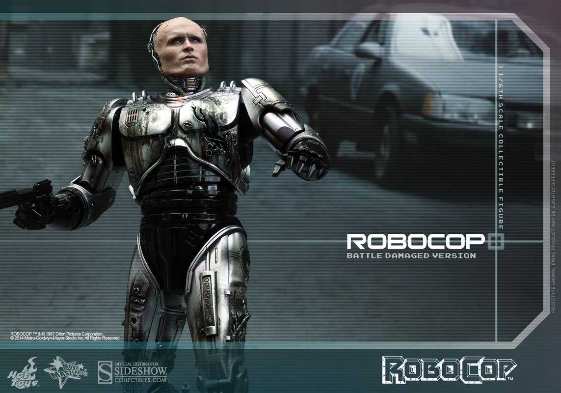 HOT TOYS - Robocop - Robocop (Battle Damaged Ver) - Movie Masterpiece 1:6 Action Doll