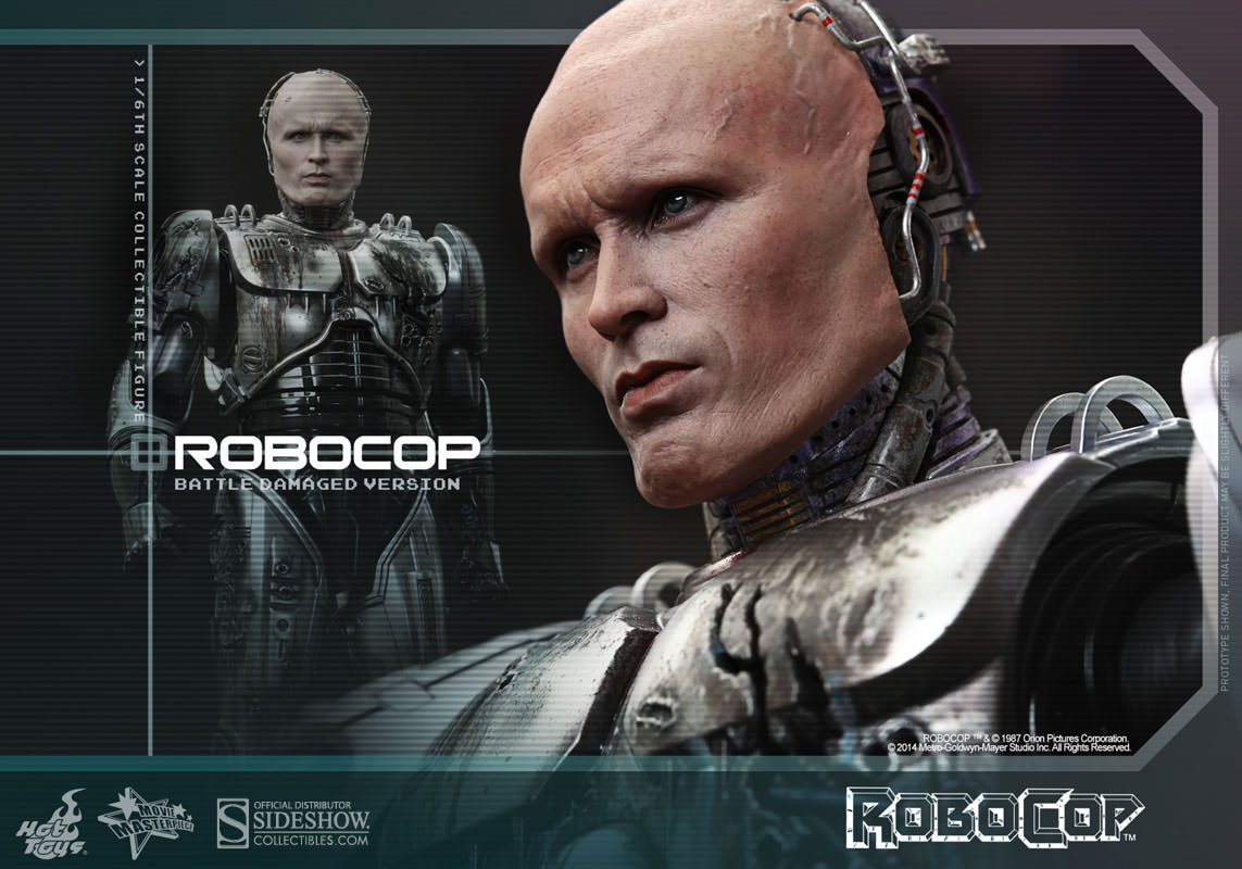 HOT TOYS - Robocop - Robocop (Battle Damaged Ver) - Movie Masterpiece 1:6 Action Doll