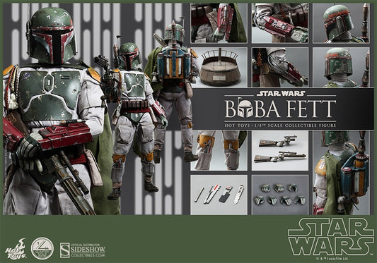 HOT TOYS - Star Wars - Episode VI The Return of The Jedi - Boba Fett - 1:4 Quarter Action Doll