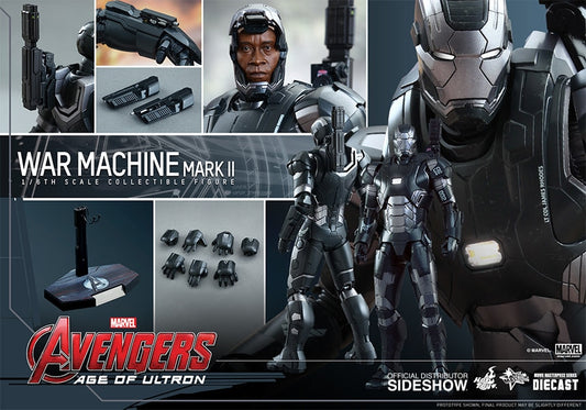 HOT TOYS - Marvel - Avengers Age of Ultron - War Machine Mark II - Die Cast Movie Masterpiece 1:6 Action Doll
