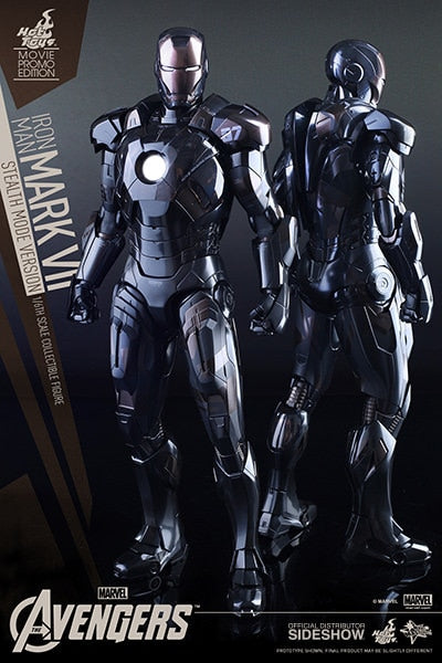 HOT TOYS - Marvel - Avengers Age of Ultron - Iron Man Mark VII (Stealth Mode Ver) - Movie Masterpiece 1:6 Action Doll