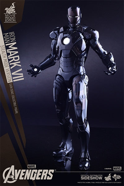 HOT TOYS - Marvel - Avengers Age of Ultron - Iron Man Mark VII (Stealth Mode Ver) - Movie Masterpiece 1:6 Action Doll