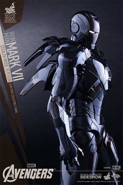 HOT TOYS - Marvel - Avengers Age of Ultron - Iron Man Mark VII (Stealth Mode Ver) - Movie Masterpiece 1:6 Action Doll