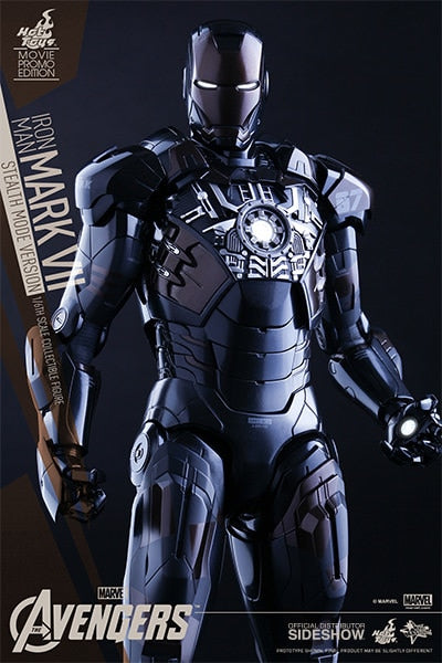 HOT TOYS - Marvel - Avengers Age of Ultron - Iron Man Mark VII (Stealth Mode Ver) - Movie Masterpiece 1:6 Action Doll